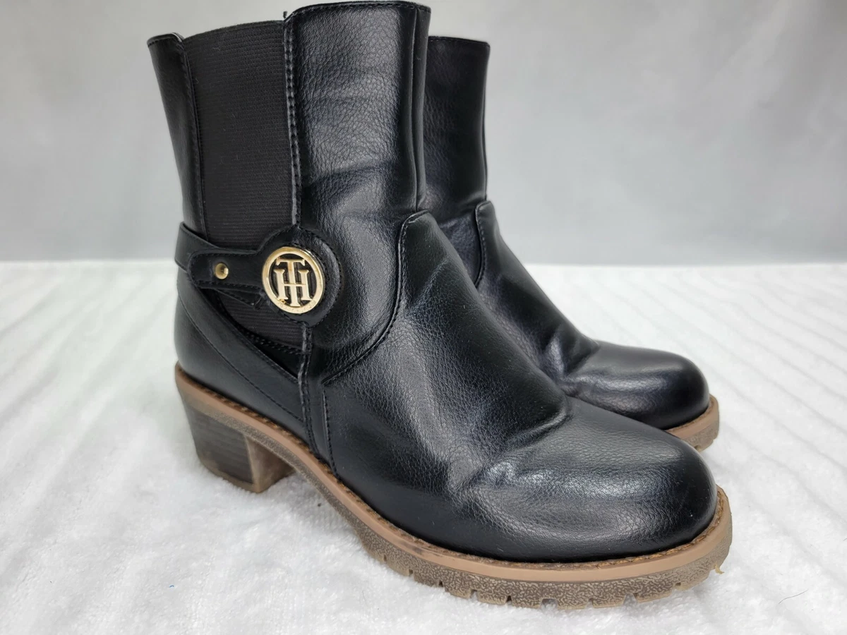 Teri Maverick black buckle Boots up girls Sz 3 | eBay