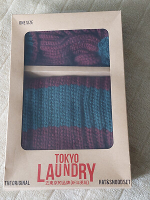 Mütze und Loop / Hat & Snood Set von tokyo laundry  - NEU - originalverpackt