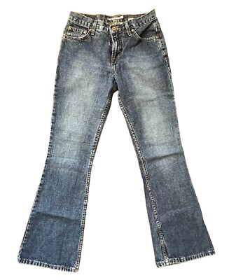 Canyon River Blues denim jeans Junior Size Bootcut Flared Sears 27 waist  Y2K