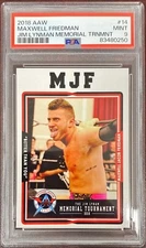 2018 AAW JIM LYNAM MEMORIAL (PICK UR CARD & GRADE) PSA BGS CSG - AEW WWE MJF RC