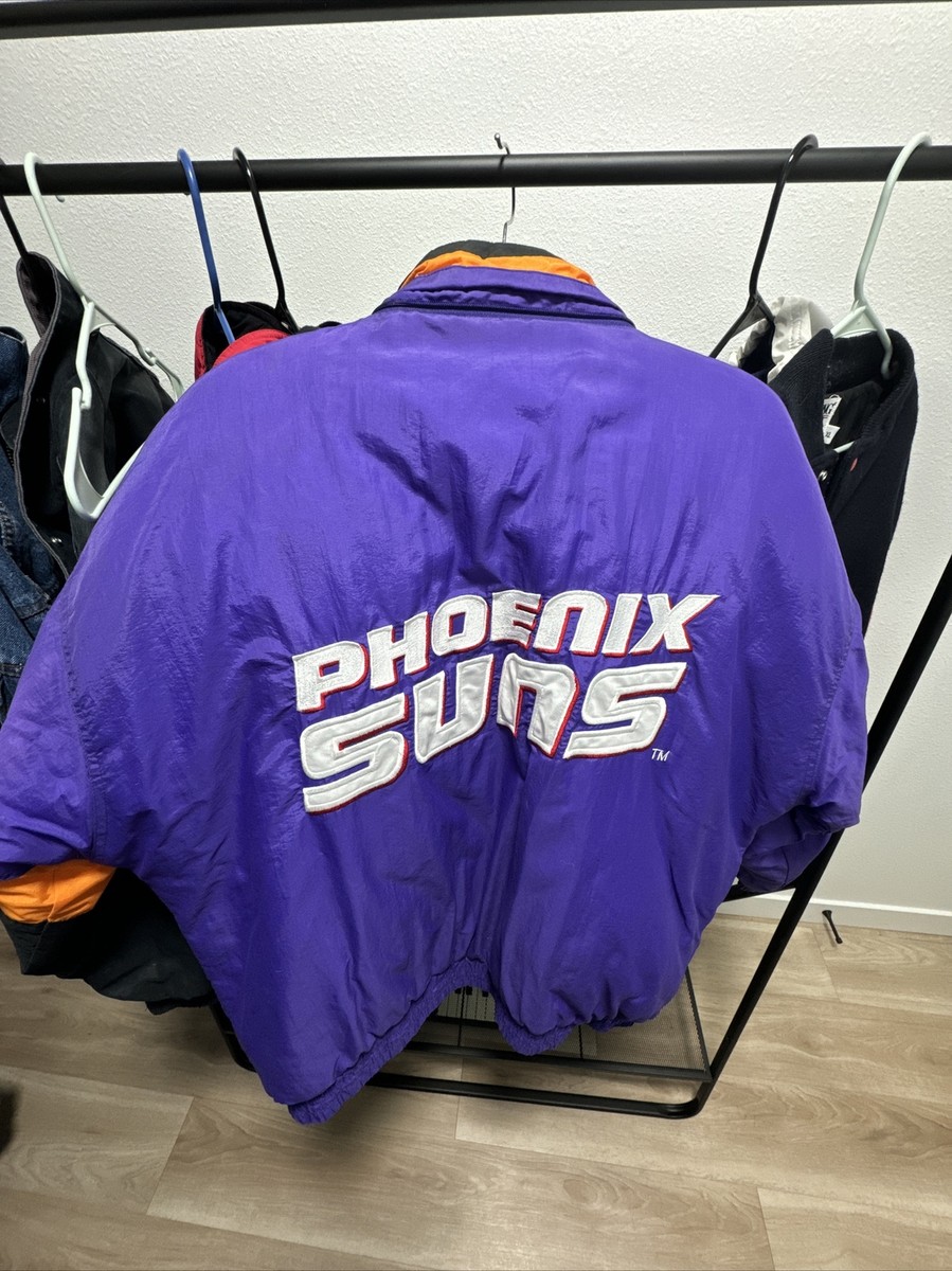 Phoenix Suns Apex One XL Puffer Jacket 90s Vintage | eBay