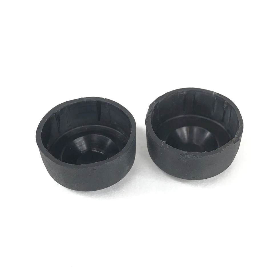1996-2002 BMW Z3 Roadster Windshield Wiper Arm Nut Cap Set Pair Black OEM - Image 3 of 4