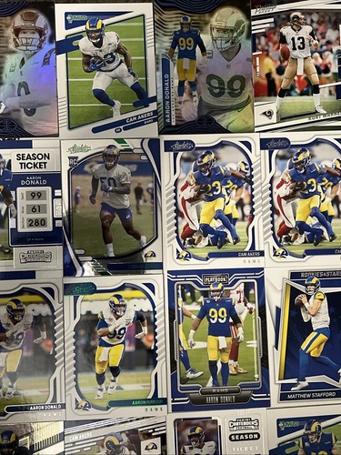 Los Angeles Rams 74 Card Lot - Picture 11 of 13