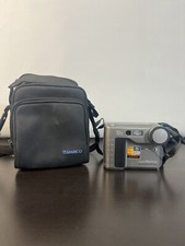 Sony Mavica MVC-FD75 0.4MP Digital Camera - Silver and Black Samsonite Case