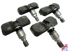 Complete Set Of 4 Genuine Oem Bmw Tpms Tire Pressure Sensors Kit 36236781847