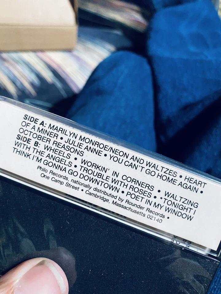 NANCI GRIFFITH-Poet In My Window—(Cassette, 1987 ROUNDER RECORDS - Image 2 of 2
