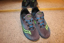 Saucony Men s Vendetta Blue/Green Track Spikes Size 13M