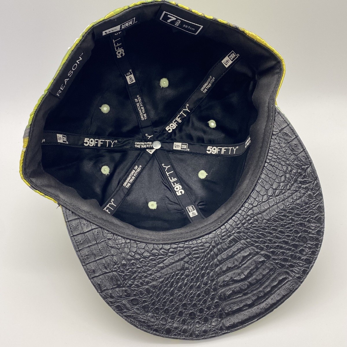 ■New Era■ Snake Pattern Jet Cap Pebble 14693907 NEW ERA Snake pattern HAT 7 3/8 | eBay