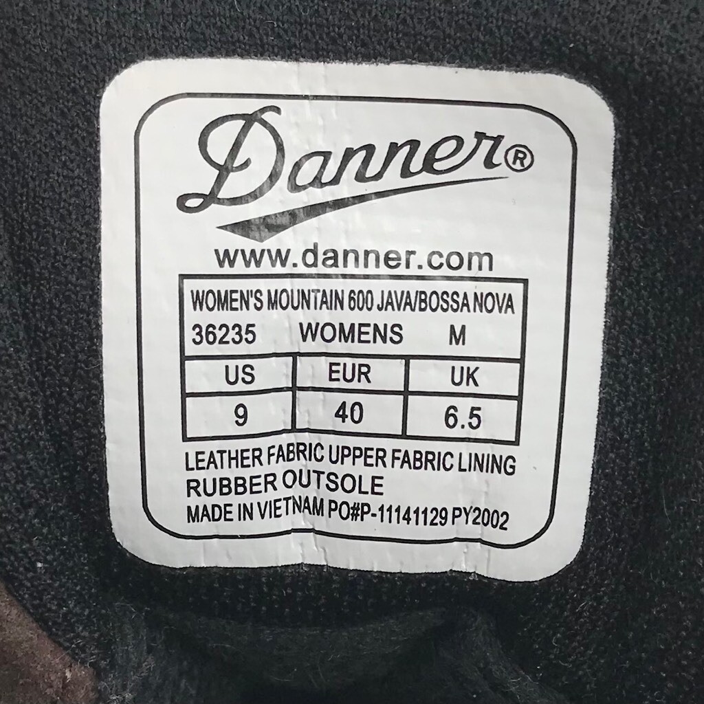 Danner Mountain 600 Java Bossa Nova Hiking Boots … - image 12