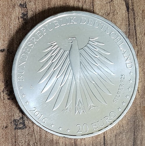 20 Euro 925er Sterling Silbermünzen Deutschland bankfrisch bfr. - zur Auswahl ! - Bild 6 von 43