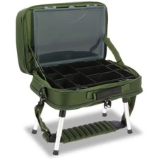NGT Carp Case System PLUS Bivvy Table Tackle Box and Two Tier Bag System 