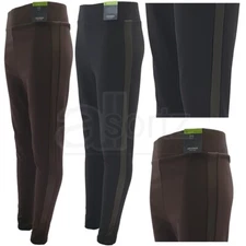 Ladies High Rise Leggings Leatherette Smart Casual Regular Plus Uk Size M S L