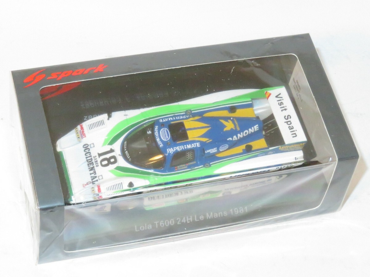 1/43 Lola T600 Cosworth - Le Mans 24 Hrs 1981 #18 de Villota