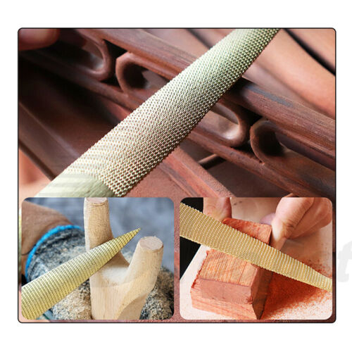 "Herramienta para carpinteros de doble cara plana lima de raspa de madera dorada 4/6/8/10/12" - Imagen 7 de 20