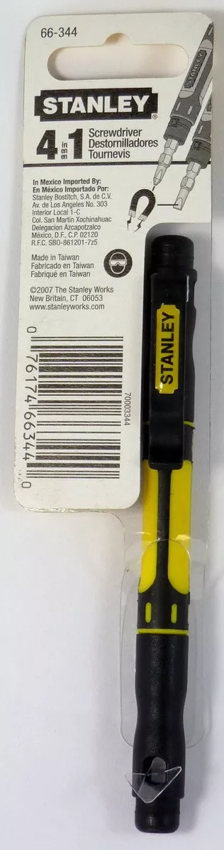 Stanley 4 2024 in 1 screwdriver