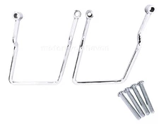 2003-up Kawasaki Vulcan VN1600 Classic Saddle Bag Support Brackets Bars Chrome