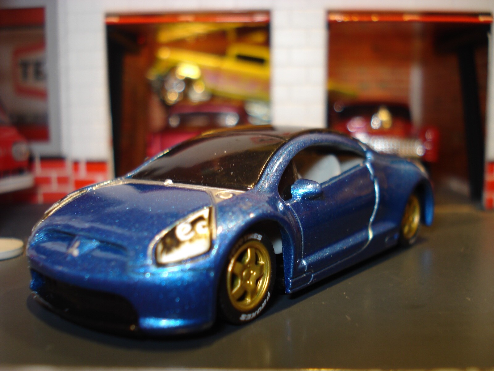 2005 MITSUBISHI ECLIPSE CUSTOM EDITION 1/64 MB CUSTOM  WHEELS & TIRES ADDED-image