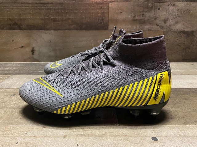 mercurial grey and yellow