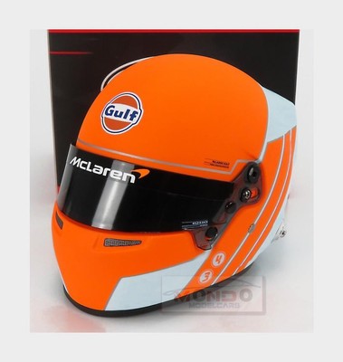 1:2 MINI HELMET Bell F1 Casco #3 Monaco Gp 2021 Ricciardo #4 Norris MH4100136 MM