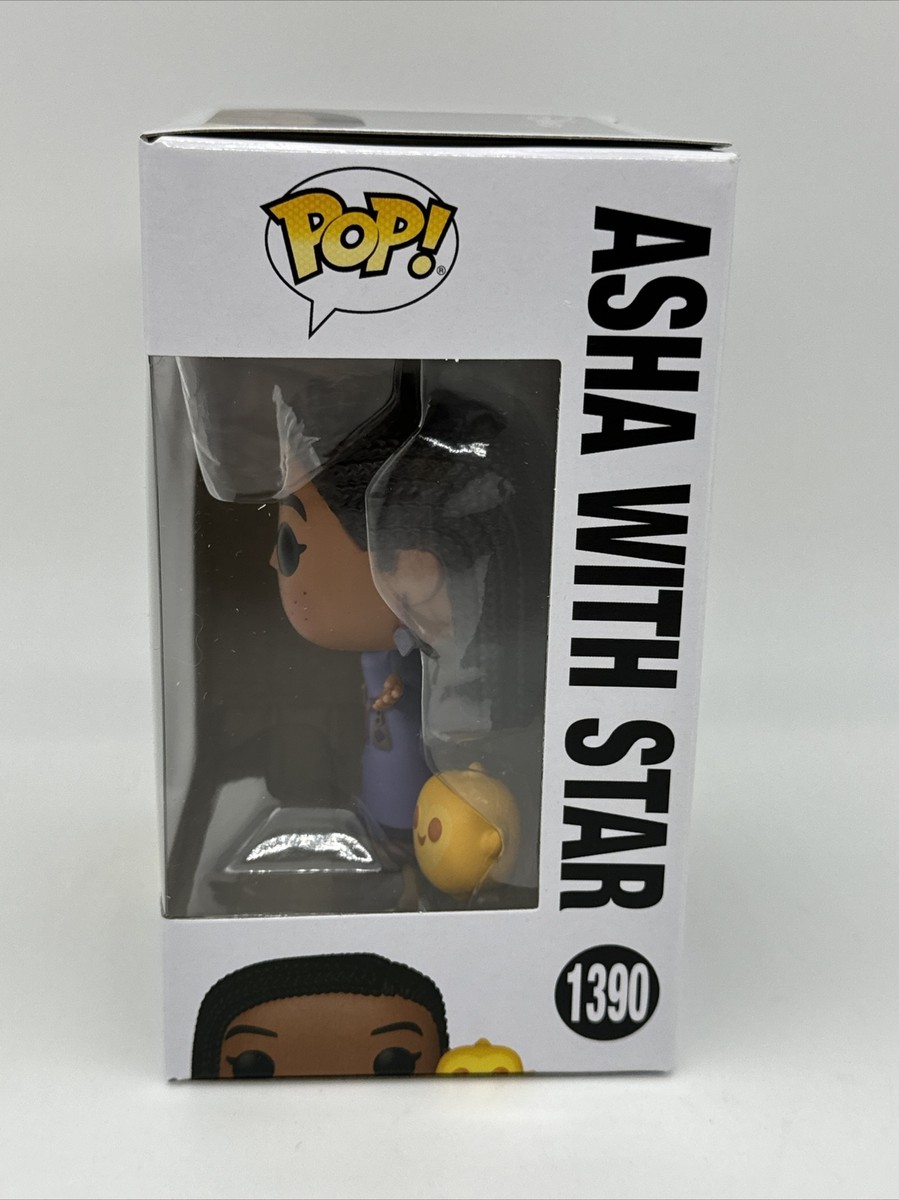 Funko Pop! Disney #1390 Wish Asha with Star Vinyl Figure IN