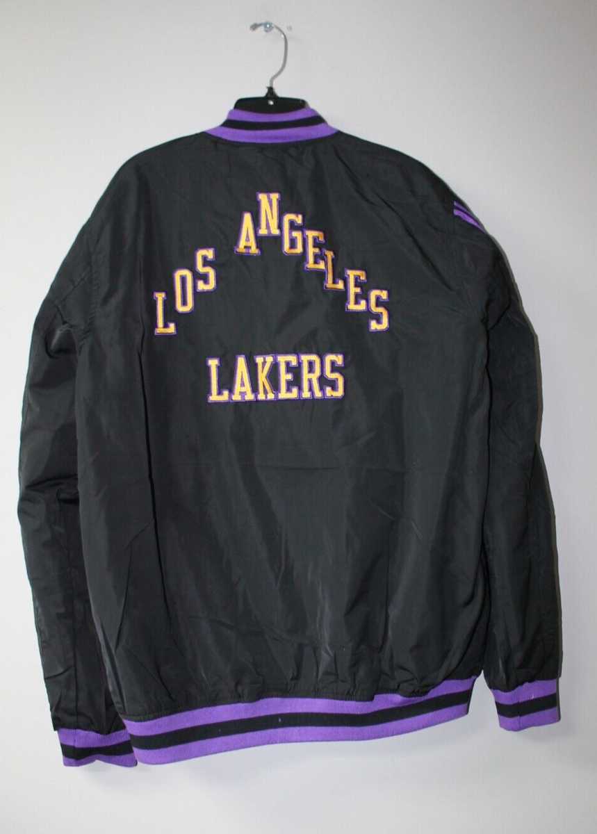 New NBA Los Angeles Lakers City Edition embroidery jacket men's