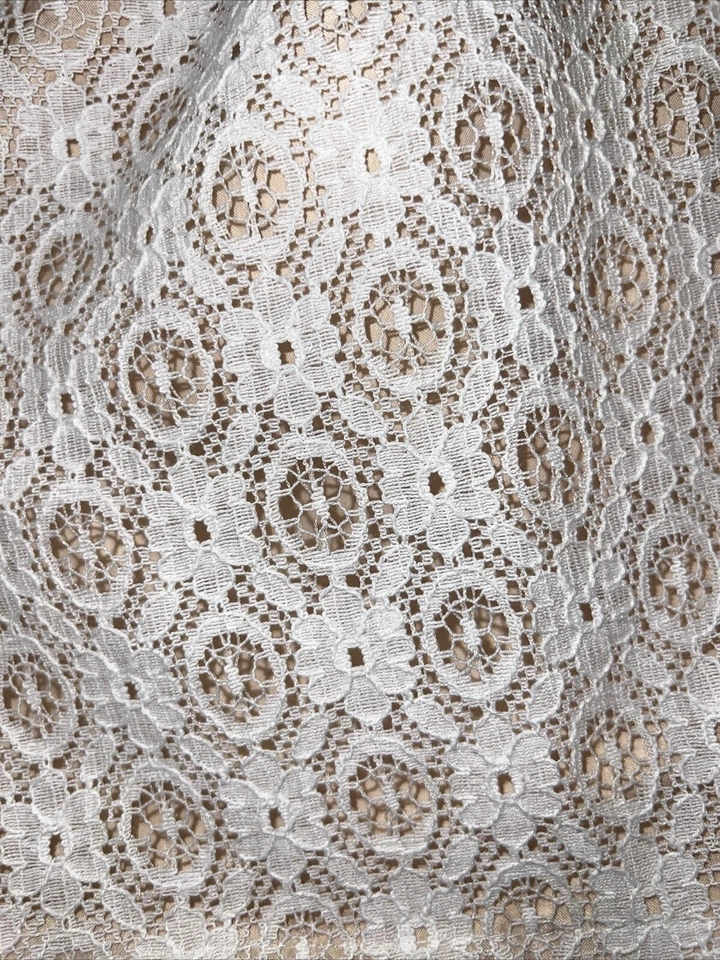 Mujeres LC Lauren Conrad Crochet Encaje Pantalones Cortos Cremallera Mosca Completamente Forrados $50 Talla 8 Foto 3 de 4