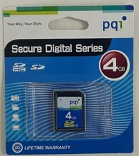 PQI 4GB SD Card - New/Sealed