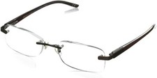 Foster Grant Rick Reading Glasses Brown/Black/Gunmetal