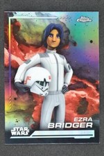 Ezra Bridger 2024 Topps Chrome Star Wars Refractor 125
