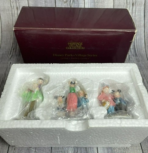DEPT 56 Heritage Collection Disney Parks Village Serie DISNEY PARKS FAMILY