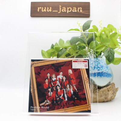 TWICE Perfect World First Limited Edition Type B CD Booklet Card Sticker New