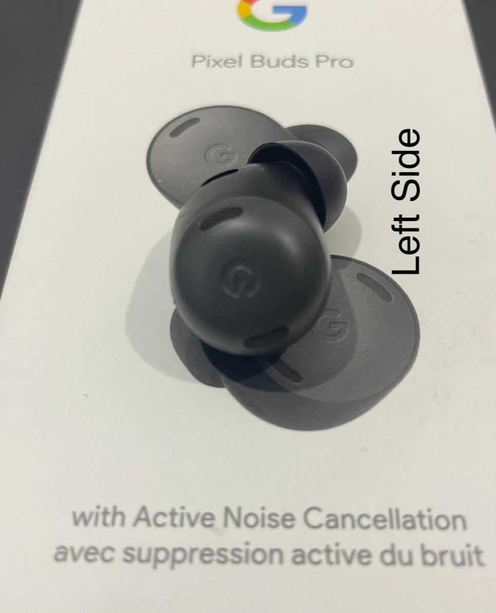 Google Pixel Buds Pro Replacement Left Side Charcoal (L