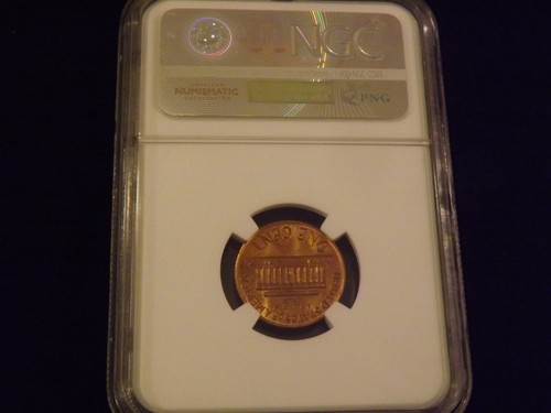 1972-S 1C One Cent DDO NGC MS 65 RB - Picture 2 of 2