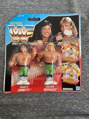 wwf hasbro figures moc Rockers Tag Team Pack...