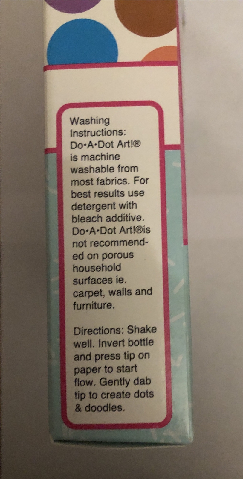 Do A Dot Mess Free Art Painting Markers - Ice Cream Scents 6 Pack - NEW