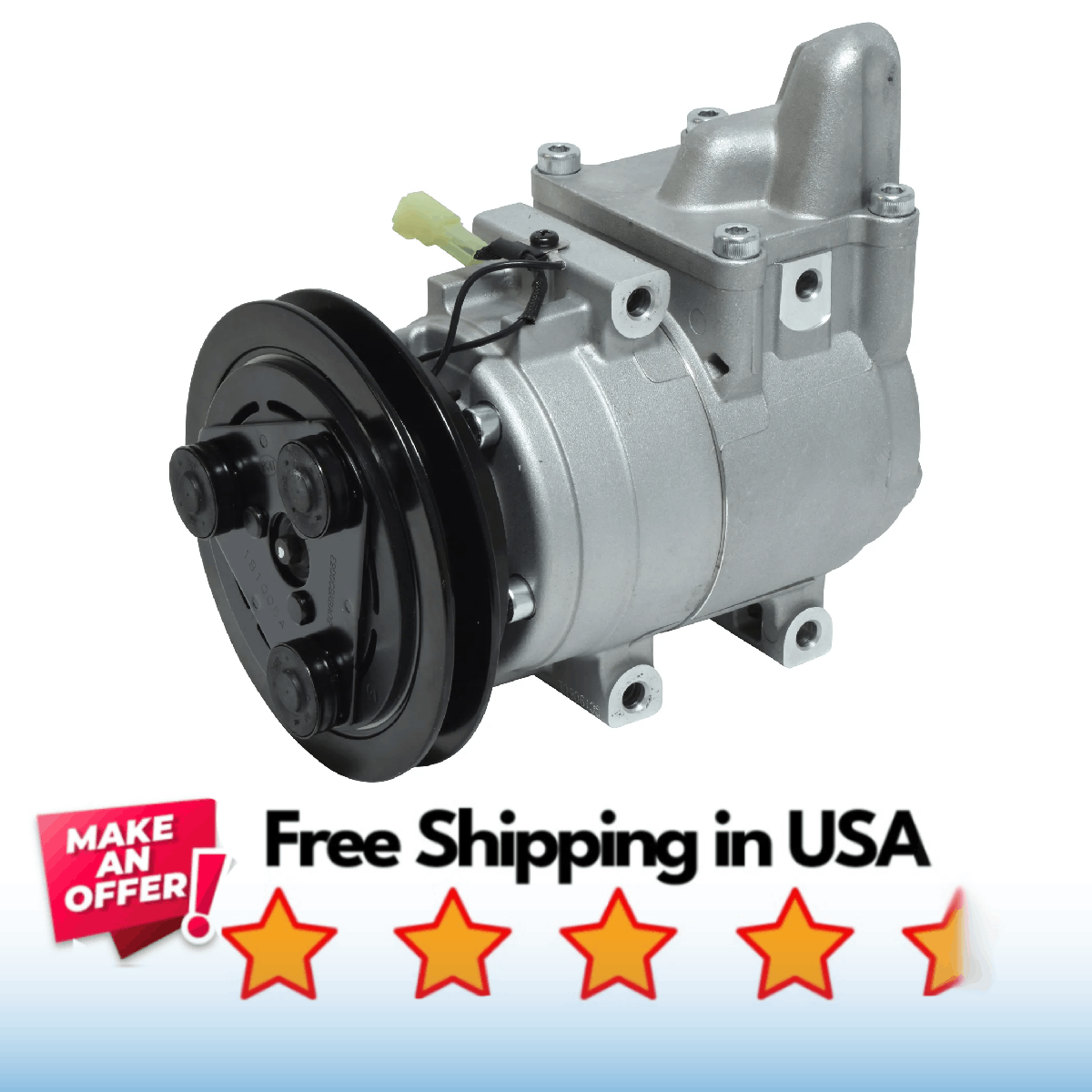 Compressor A/C Fit FORD EVEREST 2006-2008, FORD RANGER 2006-2008