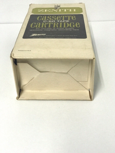 Zenith Cassette C-60 Magnetbandkassette im Original Spender Vintage 11 Kassetten - Bild 6 von 21