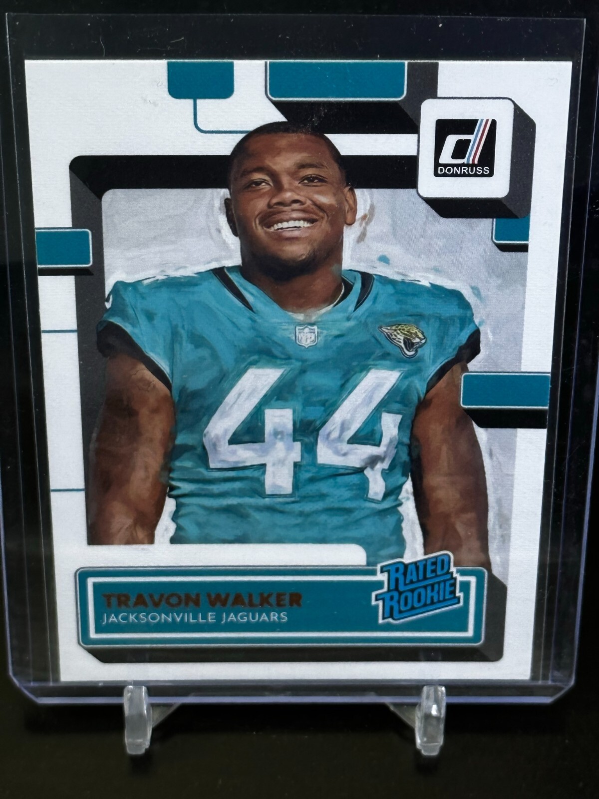 2022 Donruss Canvas Rated Rookie #325 Travon Walker - Jacksonville Jaguars