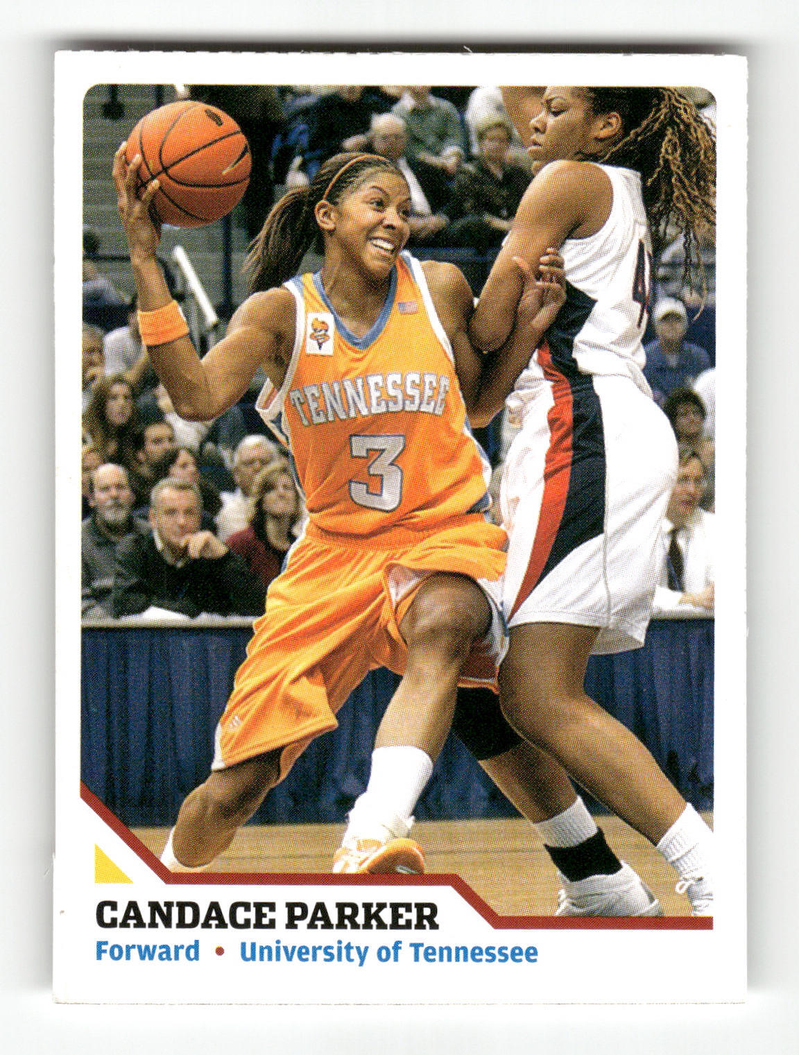 Candace Parker 2007 Sports Illustrated for Kids #142 Hand Cut Card