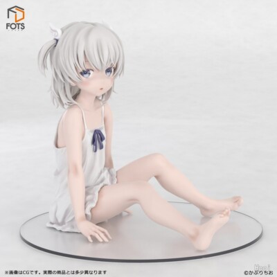 Anime Girls Pure White Dough Pvc Figur Modell Dekoration Spielzeug