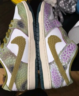 Nike SB Dunk Low Pro x Alexis Sablone Chameleon | Mens Sz 11 | WearAway Like Pic