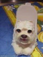 west highland white terrier cell phone holder