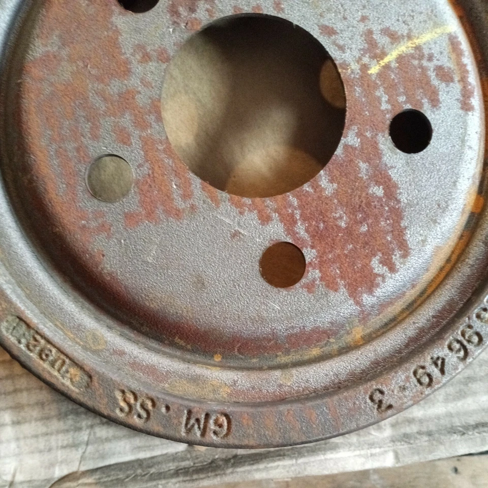 制动鼓 NOS 1980 - 2002 Pontiac Sunbird Sunfire Grand Am 原始设备制造商通用 — 第 4/4 张图片