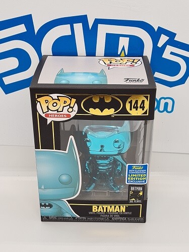 Batman Teal Chrome SDCC 2019 US Exclusive Funko Pop! Vinyl #144