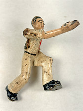 Vintage Toy Cast Iron Bowler Man Player Baldwin King Pin Bowling Game