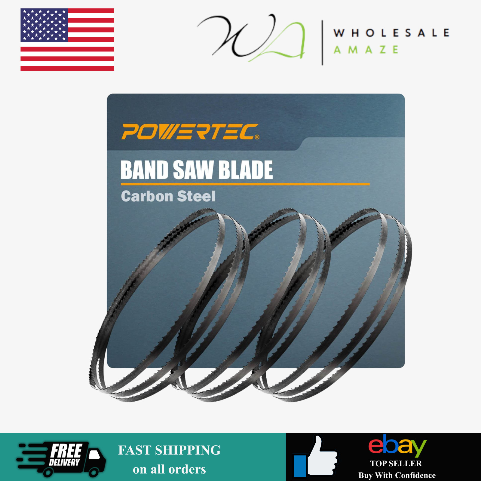 Blades, 1/8" X 14 Tpi Band Saw Blades For Wen 3959