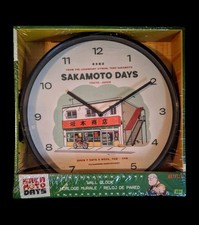 SAKAMOTO DAYS Wall Clock Analog Manga Anime Yuto Suzuki Netflix Decor Brand NEW