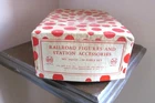Vintage Marx "Railroad Figures and Station Accessories" Polka Dot Box (Box only)
