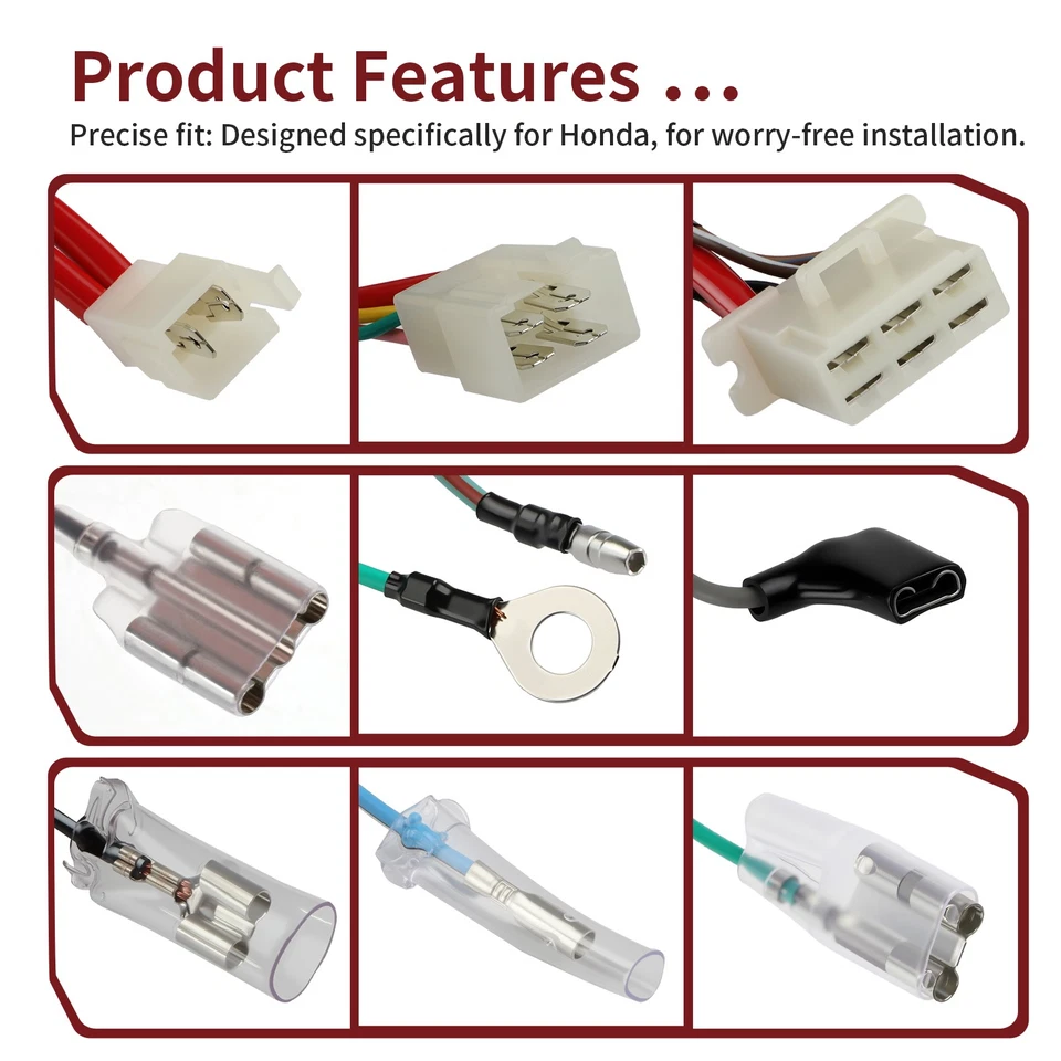 主线束适用于本田 CB360 CB360G CB360T CL360 1974 - 1976 32100-387-000 — 第 3/4 张图片