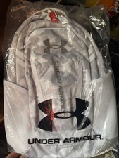 Under Armour UA Hustle 6.0 Storm Backpack/ Mod Gray/Metallic Silver 1384672 011